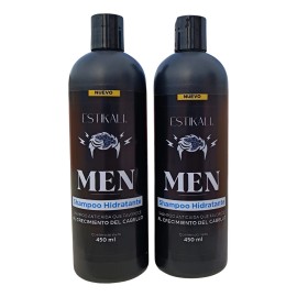 Shampoo Anticaída Anticaspa Antigraso Crecimiento De Cabello