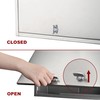 Naissian 7/8 Inch Thumb Lock,RV Compartment Latch,Shower Door Lock Latch