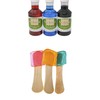 Perfectware snow cone kit. Cherry, grape, blue raspberry and 50