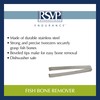 RSVP International Endurance Collection Seafood Tool, Fish Bone Remover, Stainless