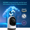 woomo Indoor Security Camera,Pan/Tile Smart Pet Camera,Baby Monitor,Sound/Motion Detection,Night Vision,US