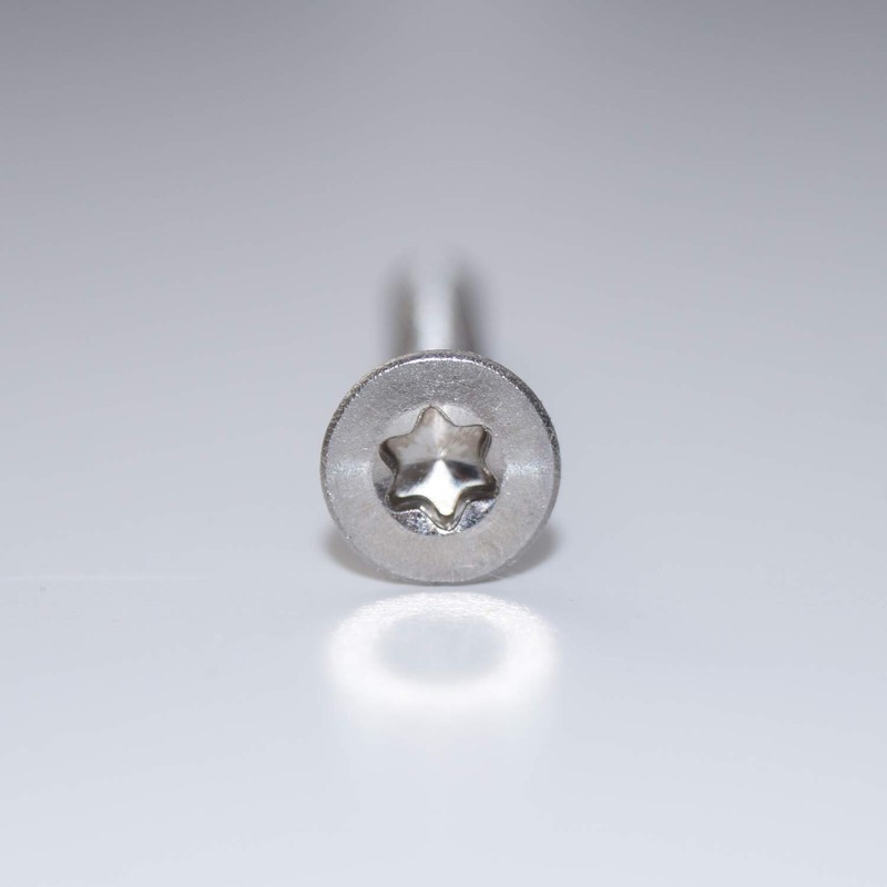 Countersunk Screws with Hexalobular Socket M6X12 TX30 10 Pieces ISO