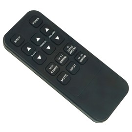 Replacement Remote Control Commander Compatible with Zvox Sound Bar AV205 SB400 SB500 AV200 SB380 SB700 420 330 350 440 450 570 670 770 555 580 220 320 TV Speakers