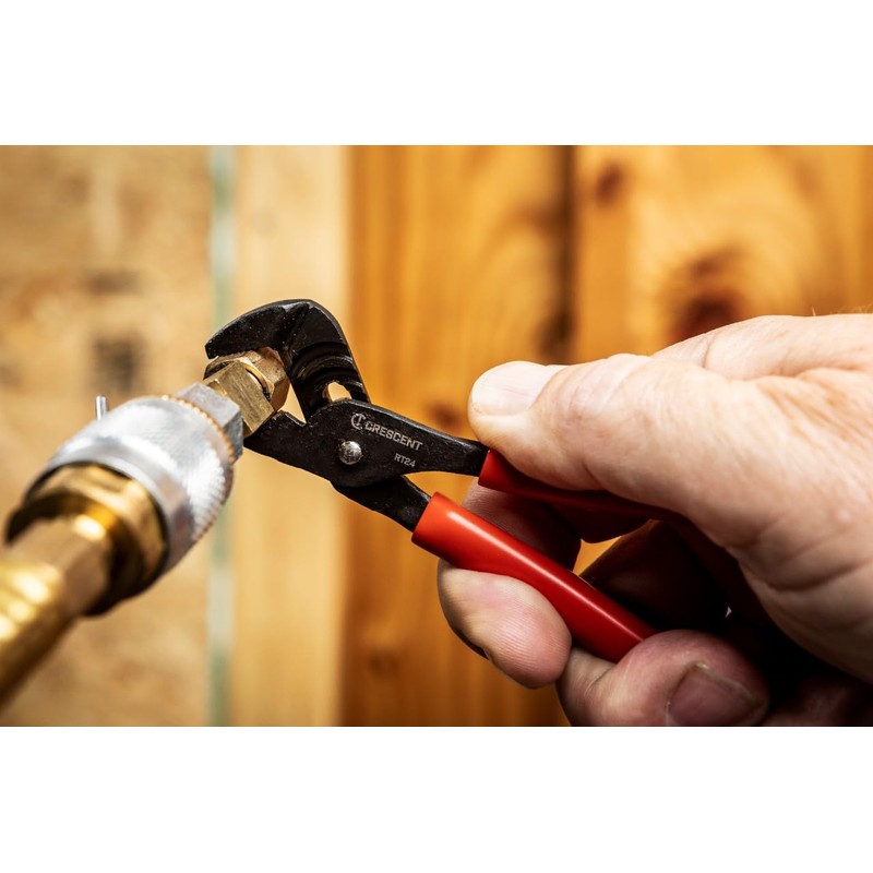 Crescent 4-1/2" Mini Dipped Handle Tongue and Groove Pliers |