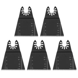 Oscillating Saw Blade, 5pcs 65mm Lama Per Sega Multiutensile Oscillante in Acciaio Ad Alto Tenore Di Carbonio Per Legno Plastica for Fein Multimaster, Dremel, Bosch, Makita