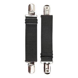 Trouser Straps for Boots – Pack of 2 Adjustable Braces Holder, Trouser Leg Clip, Trouser Holder, Elastic Strap, Non-Slip Boot Holder for Road Cycling, Motorcycling, Camping, Fishing, Hiking