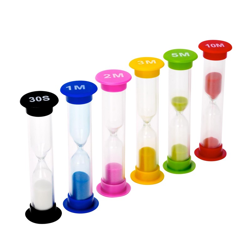 I-MART Plastic Sand Timer Sandglass Hourglass Sand Clock Timer 30