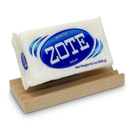 Zote Soap Laundry Clothes Detergent and Soap Dish Bundle - A Convenient and Stylish Addition to Any Laundry Room. Zote Soap Paired with a Chapel House Laundry Soap Dish. Add Character to Your Everyday Laundry Routine and Make the Ordinary Stylish.
