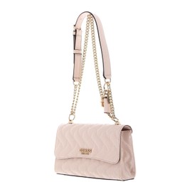 GUESS Sasky Convertible Crossbody Flap Pale Rose, pale rose
