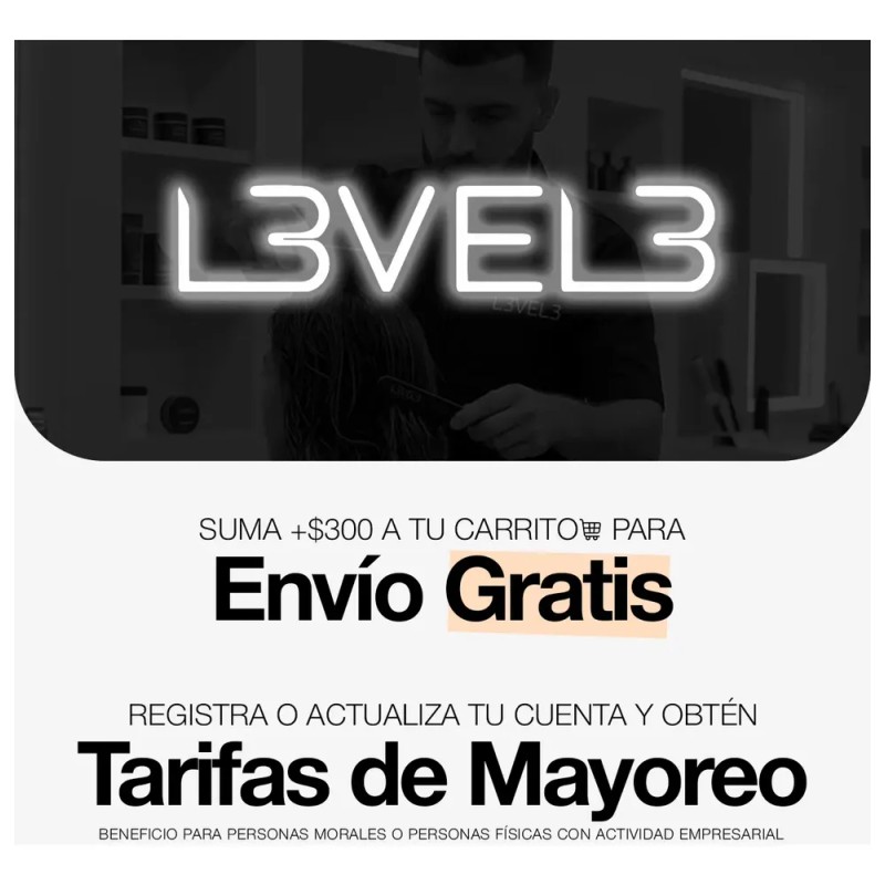 L3vel3 Paste 150ml Acabado Mate Fijación Alta