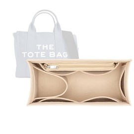 Lckaey organizador de inserción de bolsa para bolsos grande inserto de bolsa de mano Y065 Khaki-L