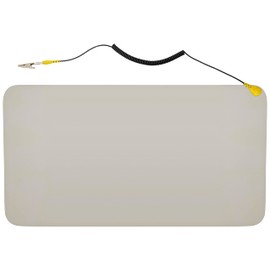 EX ELECTRONIX EXPRESS 22" x 11" Anti-Static Work Mat with Alligator Clip Grounding Cord, Keyboard Size