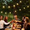 Larkvue 100FT Outdoor String Lights, LED Patio Lights with 42