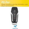 QIXIUBIA Remote for Ford Key Fob Cover Protective Gloves Fits