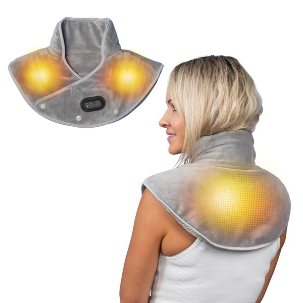 CALLIXE Callixe TheraWrap | Cordless Heating Pad for Neck, Shoulders,