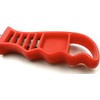 Kombi Stiff Brush PVC Nylon Curved Wavy Wires Metal Back