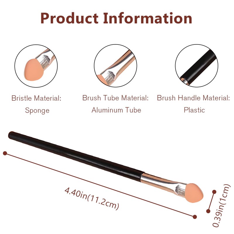 15 Pcs Makeup Brushes Set for Women Professional, Sponge Eyeshadow