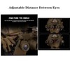 Hdlsina Airsoft Tactical Cosplay GPNVG18 Binoculars Night Vision Goggles Model