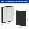 ProHEPA 9000 Replacement Filters Compatible with VEVA ProHEPA 9000 Air