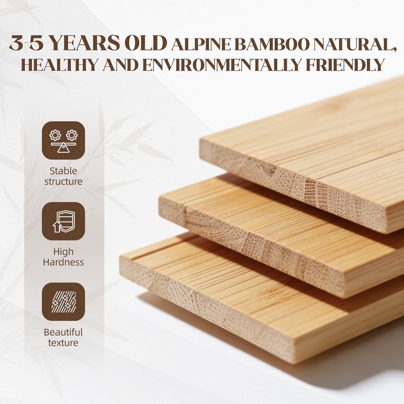 HGLuKGO 4-Tier Bamboo Folding Shoe Rack