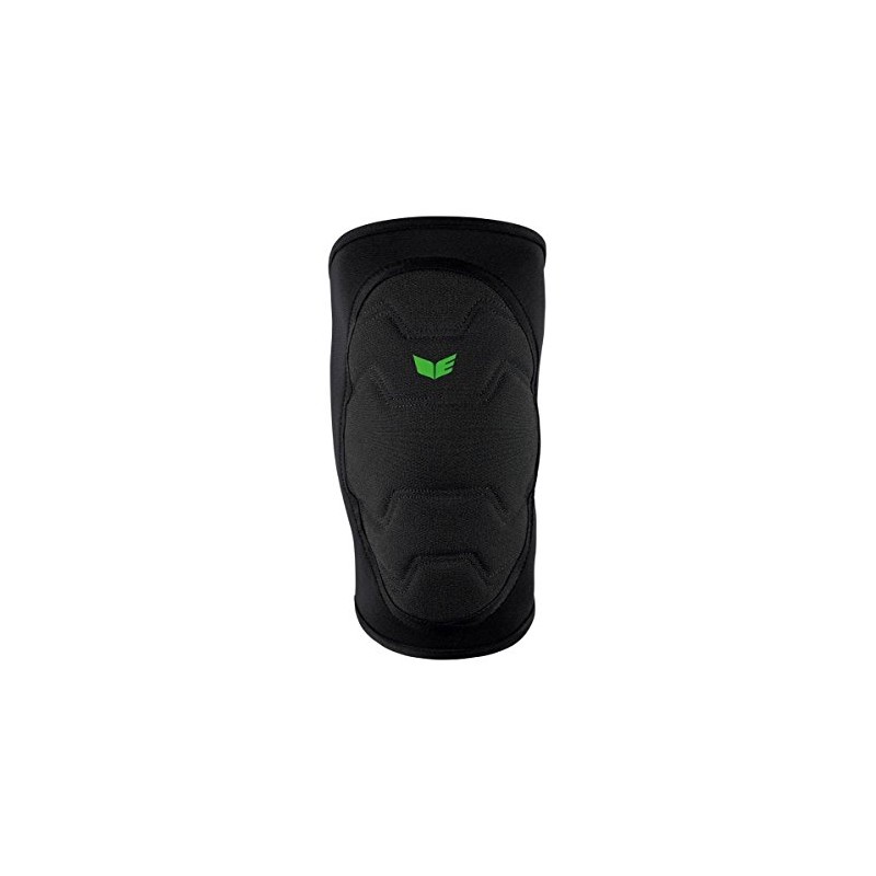 Erima Unisex's Knee Protectors Black/Green, Medium