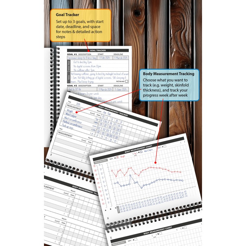 Intermittent Fasting Journal - With Daily, Weekly & Monthly Fasting