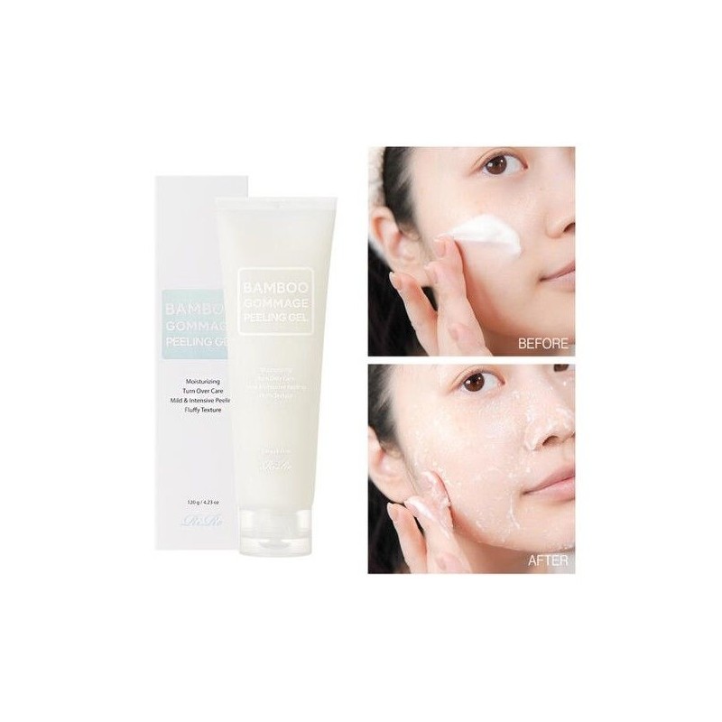 lir Art Box/Lir (1+1) Lir Gel 120g/Exfoliation Bamboo Gommage Peeling