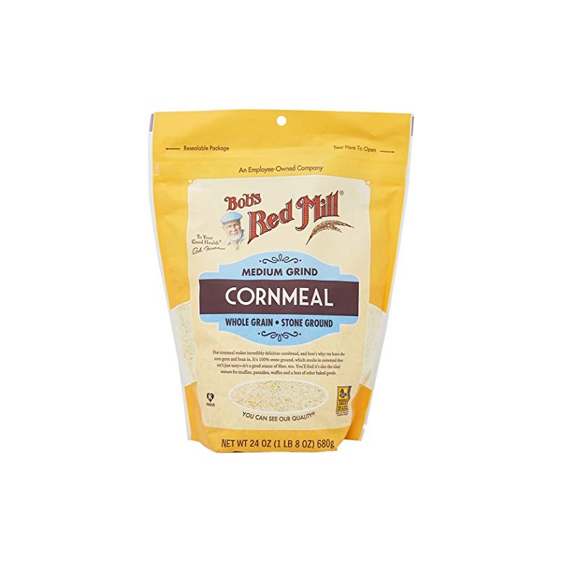 Bob's Red Mill Medium Grind Cornmeal, 24 Oz