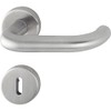Hoppe Paris Door Handle Set with Rosette BB Deadlock -