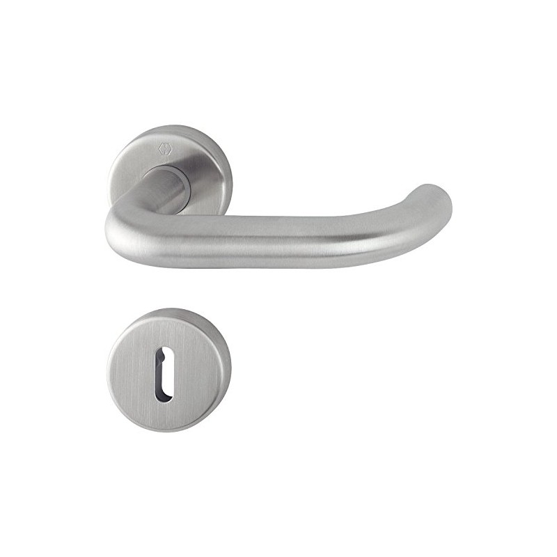Hoppe Paris Door Handle Set with Rosette BB Deadlock -