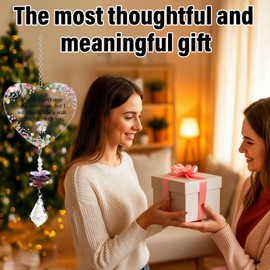 Friendship Gifts For Women, Crystal Suncatcher, Special Friend Gifts For Women, Friend Gift For Birthday, Wedding, Anniversary Graduation For Bestie, Best Friends