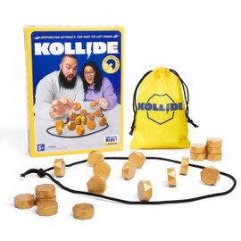Kollide by Relatable, Exciting Magnetic Game for Family Game Night, Fun 2 Player Games for Kids, Includes 1 Rope, 20 Magnets & Carrying Bag