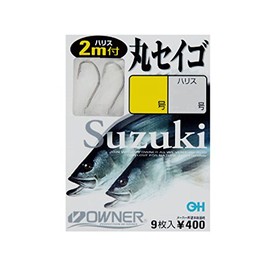 OWNER(オーナー) 丸せいご フック 2m付 13-3 40622 釣り針