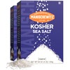 Manischewitz Natural Bulk Kosher Salt, 4lb (2 Pack) 100% Coarse