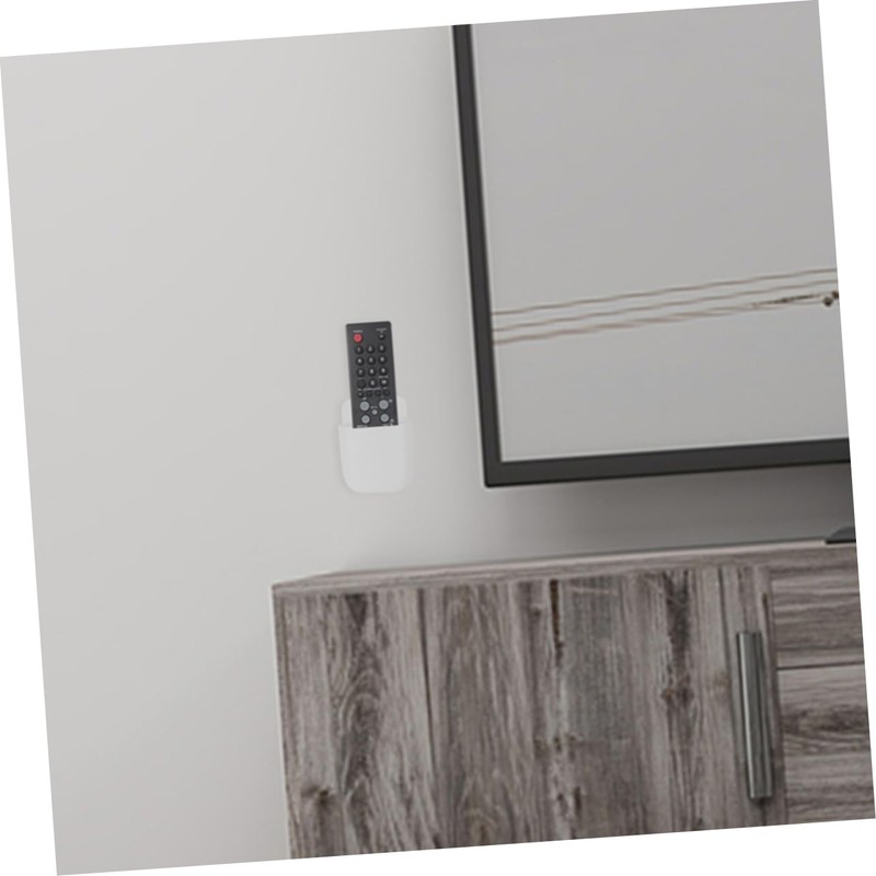 CAXUSD 6pcs Wall Mounted Remote Control Holder Multi-Functional Organizer for