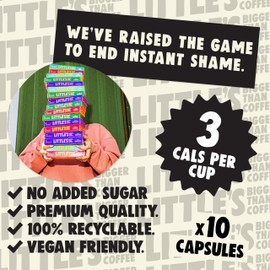 Little's Flavoured Coffee Pods Bundle Compatible with Nespresso Original Machines, 10 x 4 pack (40 Capsules) - Flavours: Toffee, Caramel, Vanilla, Hazelnut - Coffee Capsules