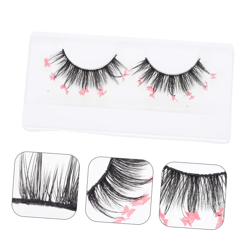 minkissy Pairs Individual Lash Extensions False Lashes Natural Look for