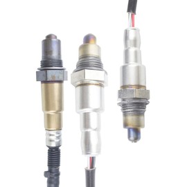 higherbro 3PCS Oxygen O2 Sensor Kit for 2015-2017 Land Rover Discovery Sport 2.0L; 2014-2017 Range Rover Evoque 2.0L Upstream + Center + Downstream