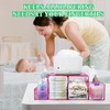 NANYEZH Acrylic Diaper Caddy, Baby Wipes Organizer for Changing Table,