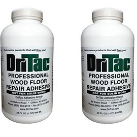 Dritac 32 Fl Oz. Professional Wood Floor Repair Adhesive 2 Pack