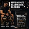 King Protein Whey 600g Aislado Lactosa Sabor
