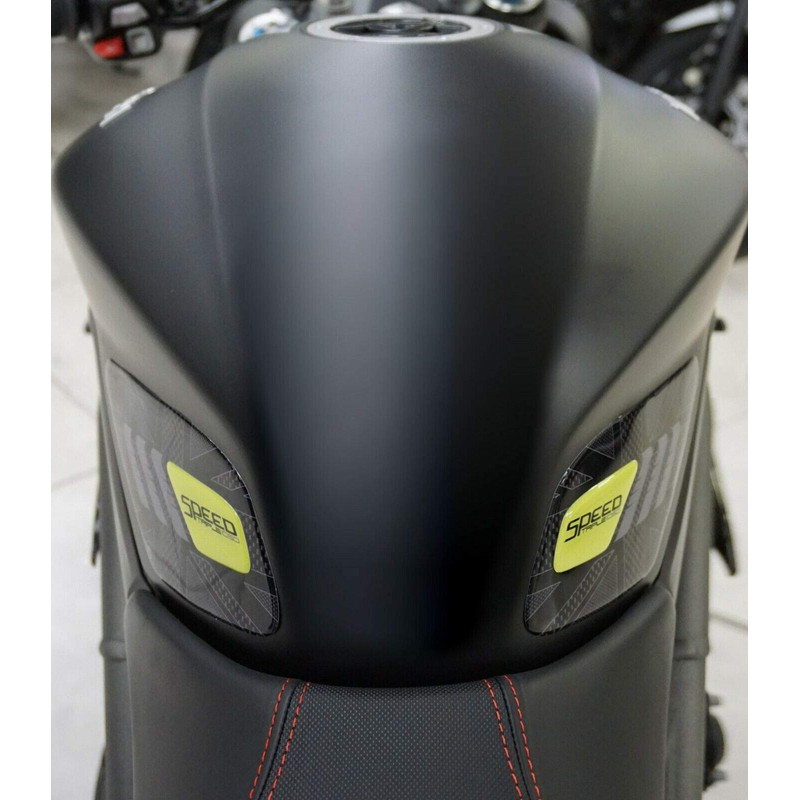 labelbike - 2 3D armored motorcycle side Protections, compatible with