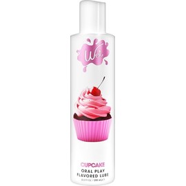 Wet Lubricante Con Sabor A Magdalenas Esmerilado A Base De Agua Húmeda Para Hombres, Mujeres Y Parejas, 9 Onzas Líquidas, Lubricante Comestible Personal Premium De Larga Duración, Seguro De