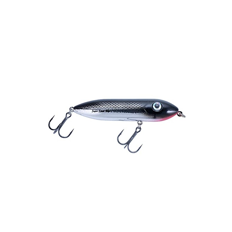 Heddon Unisex Adult Super Spook Boyo, Black Gloss, 3 Inches