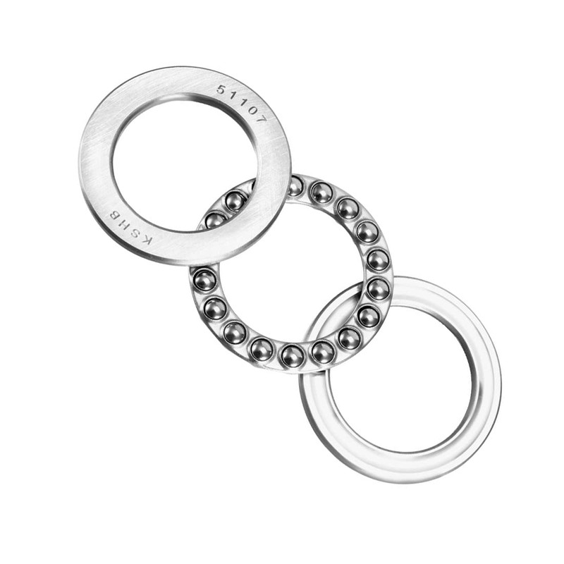 sourcing map 2 Pcs 51107 Thrust Ball Bearing 35mm x