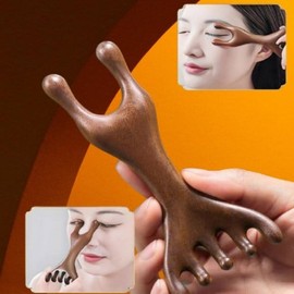 Comb scalp gua sha comb massager massage lymphatic circulation massage facial gua sha head acupressure head tool / 빗살 두피 괄사 빗 마사지기 마사지 림프 순환 마시지 얼굴괄사 머리지압 머리 도구