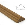 3/4" x 1 1/2" Red Oak Hardwood Panel Molding, Decorative