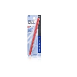 Maybelline New York Expert Wear Brow & Eyeliner, Velvet Black 100c-01 , .01 Oz (200 Mg), Pack of 2