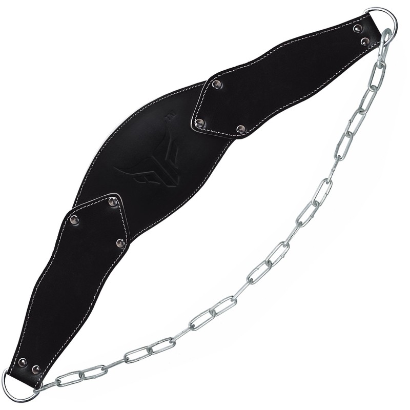 Mytra Fusion Dip Belt Leather Fitness Dipping Belt Heavy Duty