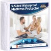 Hygea Natural Queen size Mattress Cover, Bed Bug Proof &